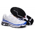 Men's Salomon XT-6 Advanced Unisex Sportstyle Shoes In White Blue