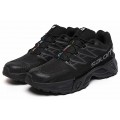 Men's Salomon XT Street Shoes In Black Dark Gray
