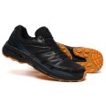 Men's Salomon XT-Wings 2 Unisex Sportstyle Shoes In Black Blue